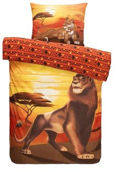 Meyella Verfrissend Aanwezigheid Lion King dekbedovertrek met fotoprint| Formaat 140x200cm