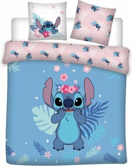 Lilo &amp; Stitch dekbedovertrek Lits Jumeaux formaat 240x220cm