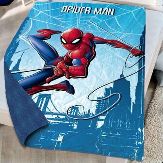 Spiderman bedsprei