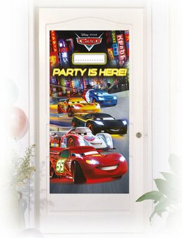 Disney Cars verjaardag deurbanner