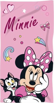 Minnie Mouse strandlaken Pink.