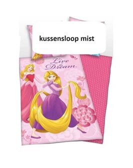 Disney Princess dekbedovertrek 140x200cm ZONDER kussensloop!