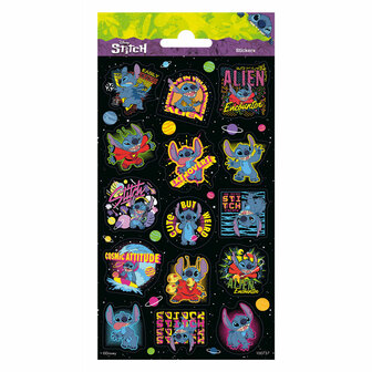 Lilo &amp; Stitch glitter stickers