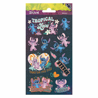 Lilo &amp; Stitch stickervel 