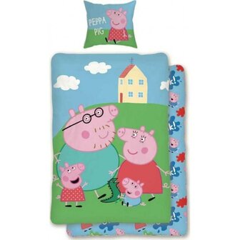 Peppa Pig dekbedovertrek Family