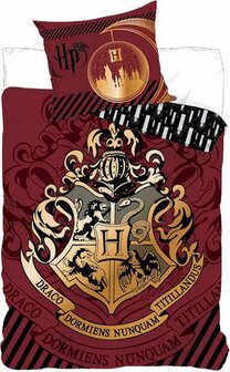 Harry Potter dekbedovertrek Hogwarts