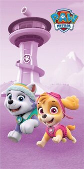 Paw Patrol badlaken of strandlaken roze