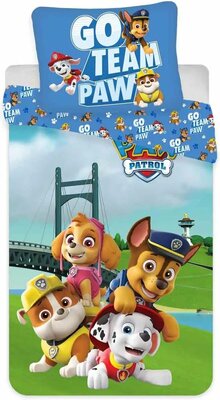 Paw Patrol peuter dekbedovertrek Team 100x135cm