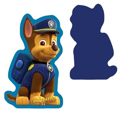 Paw Patrol sierkussen Chase 32x21cm