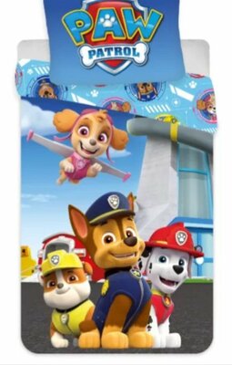 Paw Patrol peuter dekbedovertrek Emblem 100x135cm