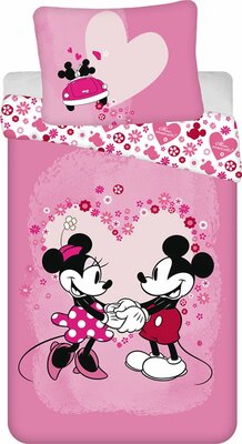 Minnie Mouse dekbedovertrek Love 140x200cm