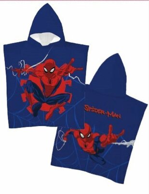 Spiderman poncho 55x110cm Agility