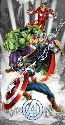 The Avengers strandlaken 70x140cm - katoen