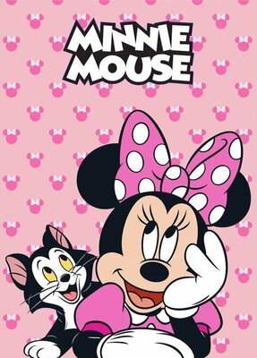 Minnie Mouse fleece deken 100x140cm