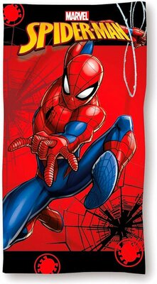 Spiderman strandlaken Red - 70x140cm