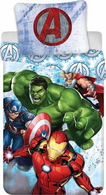 The Avengers dekbedovertrek Team 140x200cm - 100% katoen