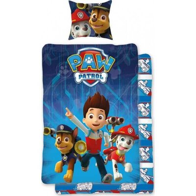 Paw Patrol dekbedovertrek 140x200cm 100% katoen Friends