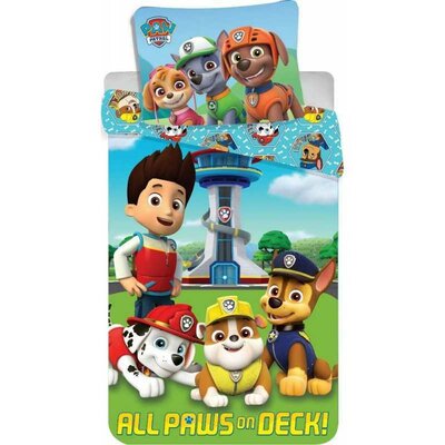 Paw Patrol dekbedovertrek 140x200cm 100% katoen All