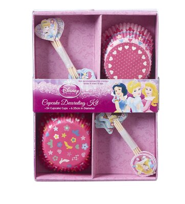 Disney Princess cupcake decoratie set