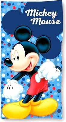 Mickey Mouse strandlaken 70x140cm katoen