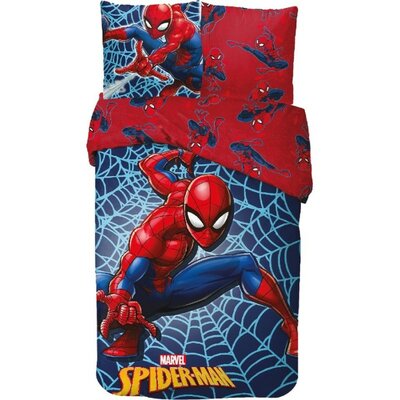 Spiderman dekbedovertrek Slinger 140x200cm - 100% katoen