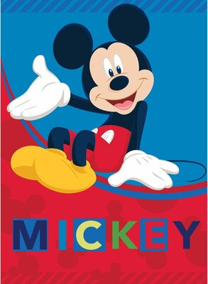 Mickey Mouse fleece deken 100x140cm Hi