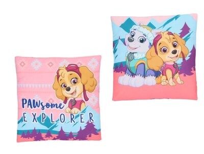 Paw Patrol sierkussen roze Skye & Everest