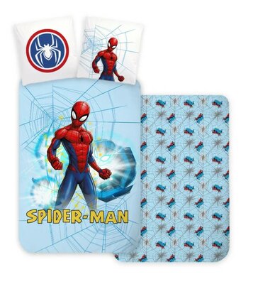 Spiderman peuter dekbedovertrek LB 100x135cm