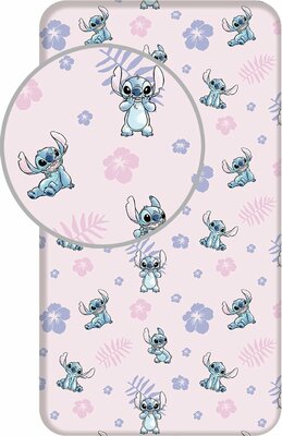 Lilo en Stitch hoeslaken Pink