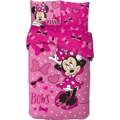 Disney Minnie Mouse dekbedovertrek 140x200cm - 100% katoen