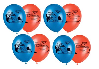 Disney Cars ballonnen - 8 stuks