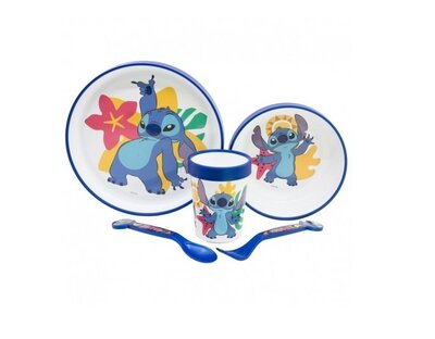 Lilo & Stitch kinderservies met bestek