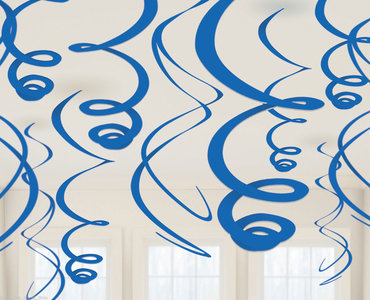 het internet belegd broodje Plotselinge afdaling Plafond decoratie slingers blauw
